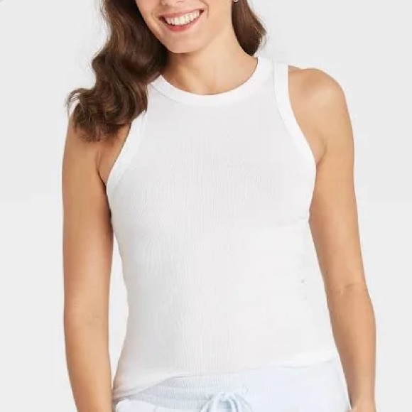 Rachel Zoe | Tops | Rachel Zoe Perfect Ribbed Tank In Bright White |  Poshmark